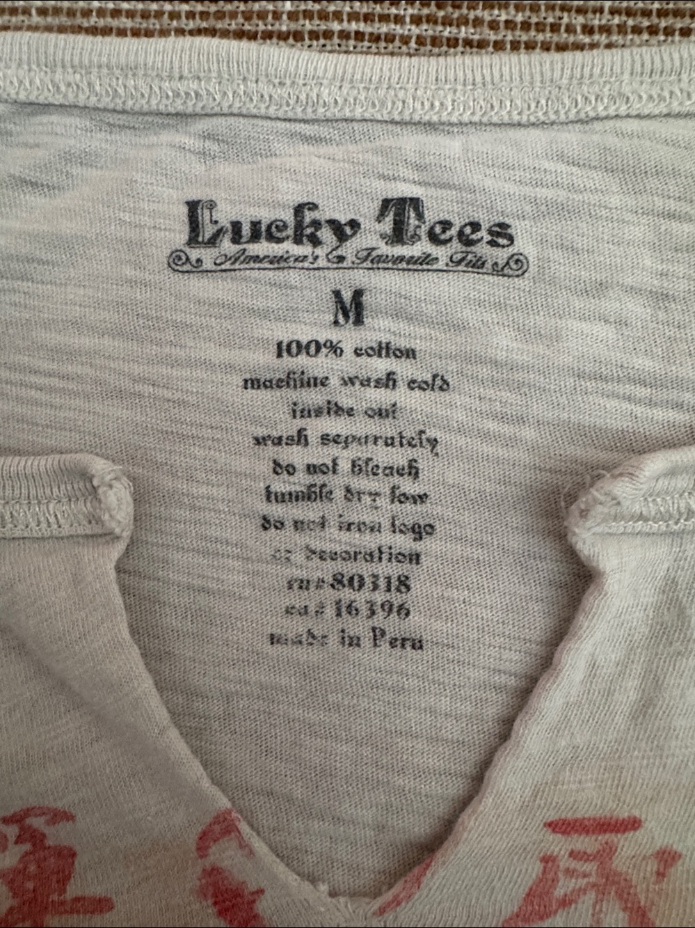 Long sleeve t shirt by lucky tees - Picture 2 of 4